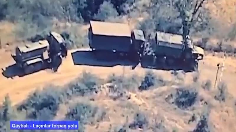 Qarabağda separatçıların qanunsuz hərbi daşımaları davam edir (VİDEO)
