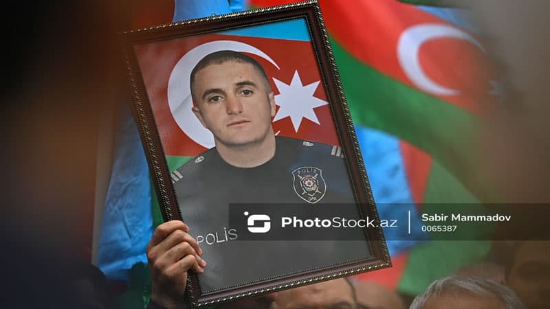 Terror aktında həlak olan polis serjantı Xəzər Zamanovun kədərli həyat hekayəsi (FOTO)