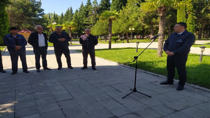 “Səyyar qəbul otağı” bu dəfə Balakən rayonunun sahibkarları üçün  təşkil olundu (FOTO)