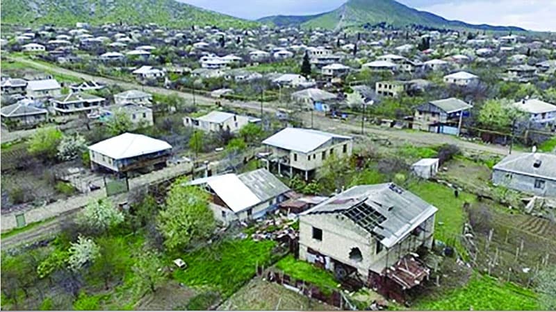 Ermənilər Ağdərə şəhərini tərk edir - Marat Yeqanyan
