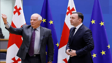 Gürcüstanın baş naziri Borrellə ölkəsinin Aİ üzvlüyü ilə bağlı mübahisə etdi