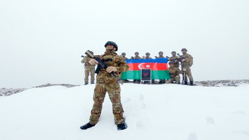 Xüsusi təyinatlıların yürüşü (FOTO/VİDEO)