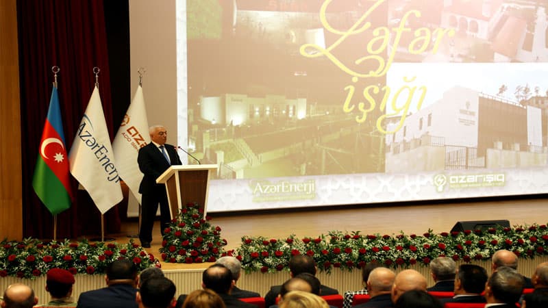“AzərEnerji” və “Azərişıq” “Zəfər işığı” adlı geniş tədbir keçirdi (FOTO/VİDEO)