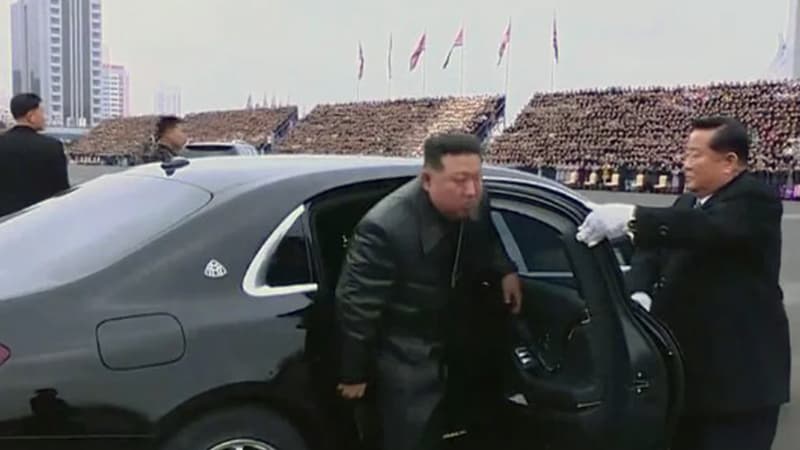 Kim Çen In tədarükü sanksiyalarla qadağan olan avtomobil aldı