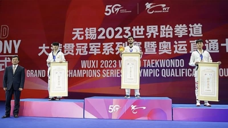 Azərbaycan taekvondoçusu “Paris-2024”ə lisenziya qazanıdı (FOTO)