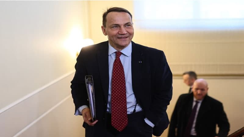Polşa Xarici İşlər Nazirliyinin yeni rəhbəri Kiyevə gəldi