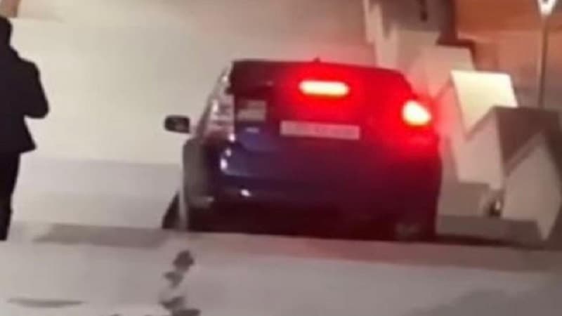 Bakıda piyada keçidində avtomobil idarə edən sürücü həbs edilib (FOTO)