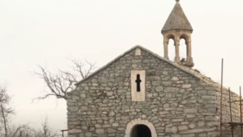 Saxtalaşdırılan Xocavənd abidələri (VİDEO)