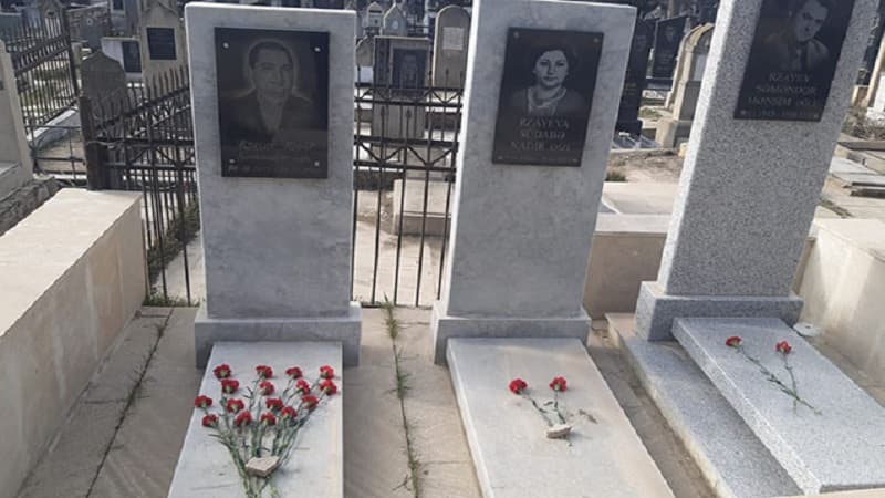 “Atamın məzarı ilə bağlı yayılan xəbərlər yalandır” - Səməndər Rzayevin qızı