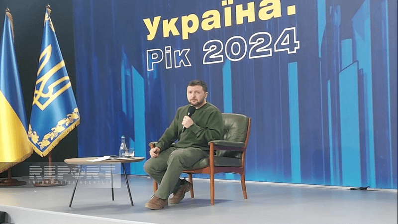Zelenski: Azərbaycanın sülh formulunda iştirakından məmnun olardıq