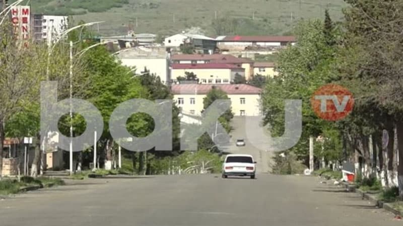 Xankəndi şəhərindən yeni görüntülər (VİDEO)