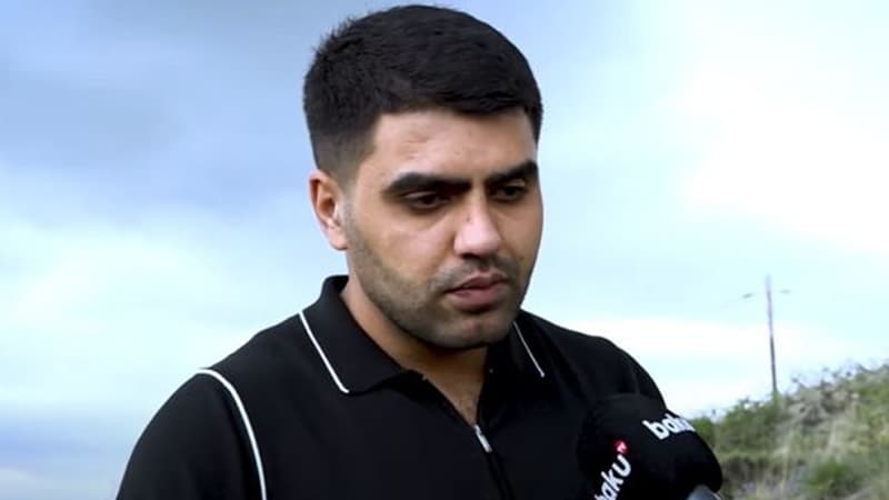Əsirlikdə olan Amin Musayev: "Boynuma isti su töküb, yandırdılar" (VİDEO)