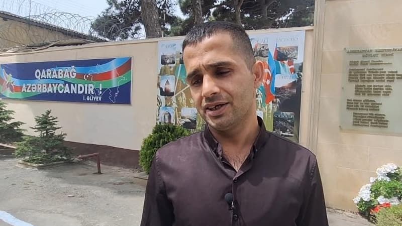Azadlığa buraxılan Əfqanıstan vətəndaşı: "Bakıda qalıb, burada yaşamaq istəyirəm"
