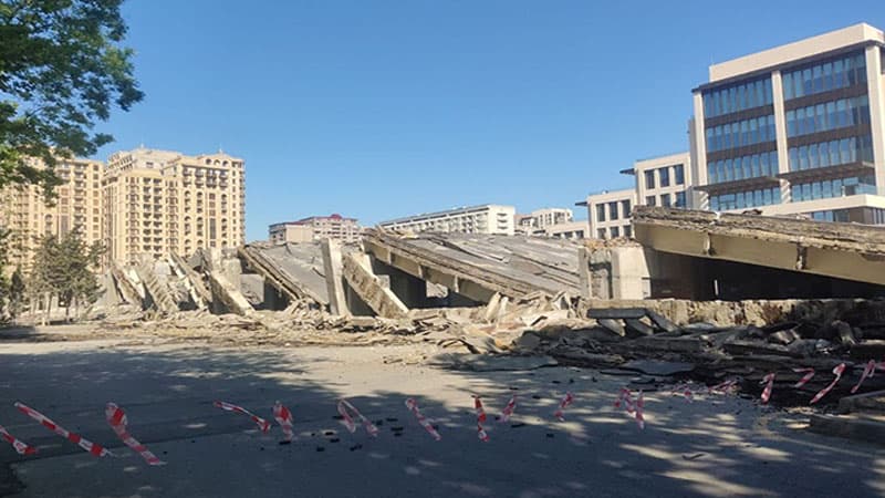 Cavanşir körpüsündən geriyə bu qaldı (FOTO)