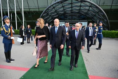 Rumen Radevin Azərbaycana rəsmi səfəri başa çatdı