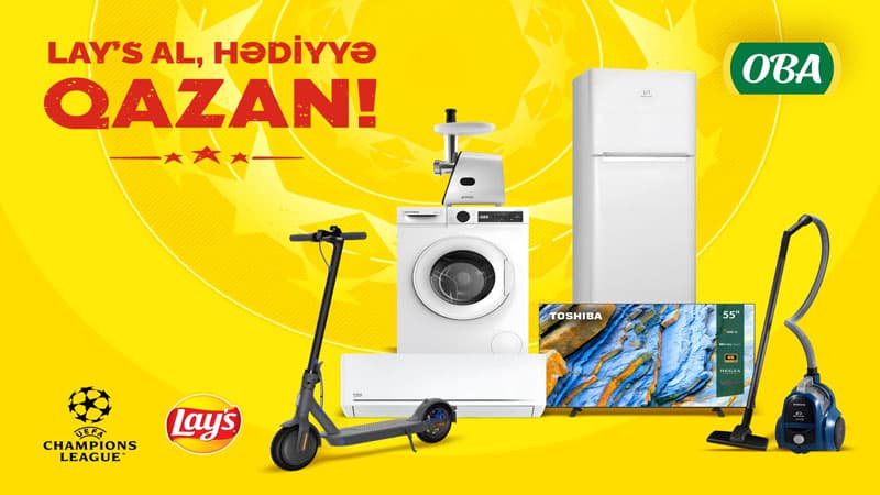 “OBA” və “Lay’s” qazandırdı!