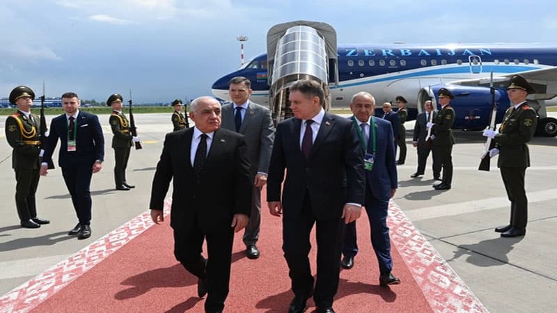 Əli Əsədov belaruslu həmkarının dəvəti ilə Minskdə səfərdədir