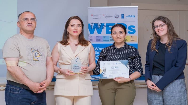 "Yelo Bank" "WEPs" mükafatına layiq görüldü