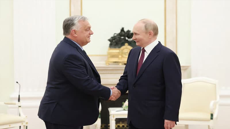 Nazirlərin Budapeşt görüşü Orbanın Putinə münasibətinə görə ləğv edilə bilər