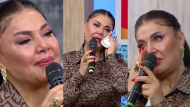 Əməkdar artist efirdə ağladı (VİDEO)