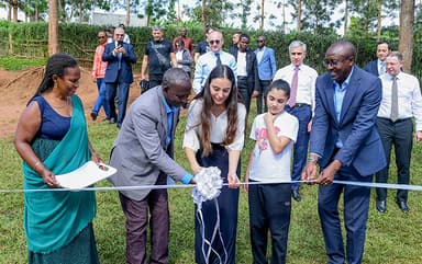 Heydər Əliyev Fondunun dəstəyi ilə Ruanda məktəbi içməli su ilə təchiz olundu (FOTO)
