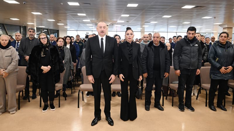Prezident və xanımı vida mərasimində iştirak etdi (FOTOLAR)