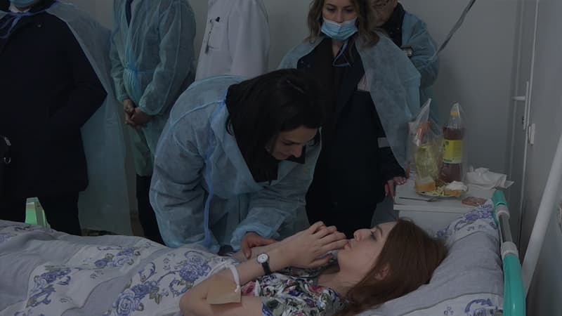Sağ qalan bələdçi Aydanın xəstəxanadan görüntüləri (VİDEO)