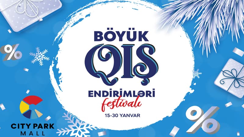 "City Park Mall"da "Böyük qış endirimləri" festivalı başlayır! (VİDEO)