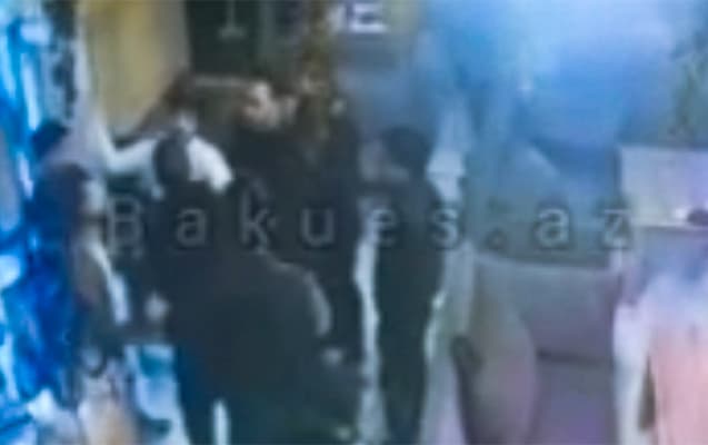Qobustanda məşhur restorana hücum edənlər tutuldu (VİDEO)