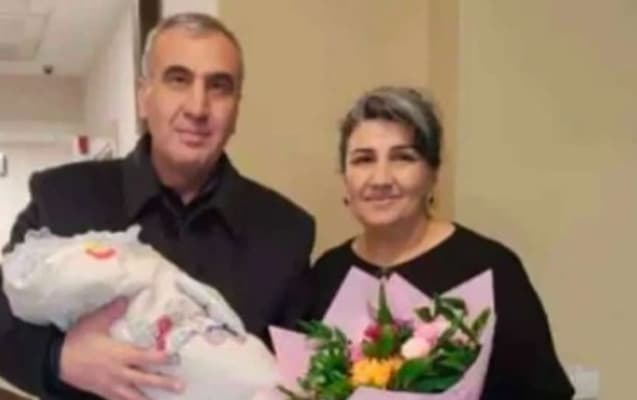 Şəhidin qardaşı dünyaya gəldi (FOTO)