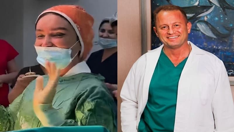 Əməliyyat otağında doğum gününü qeyd edən həkimin həyat yoldaşı da işdən çıxdı