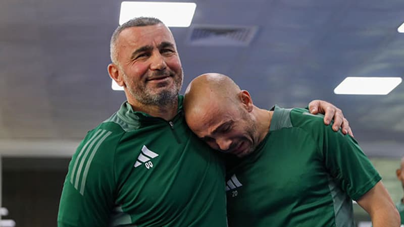 Ağlayaraq "Qarabağ"dan ayrıldı (FOTO)