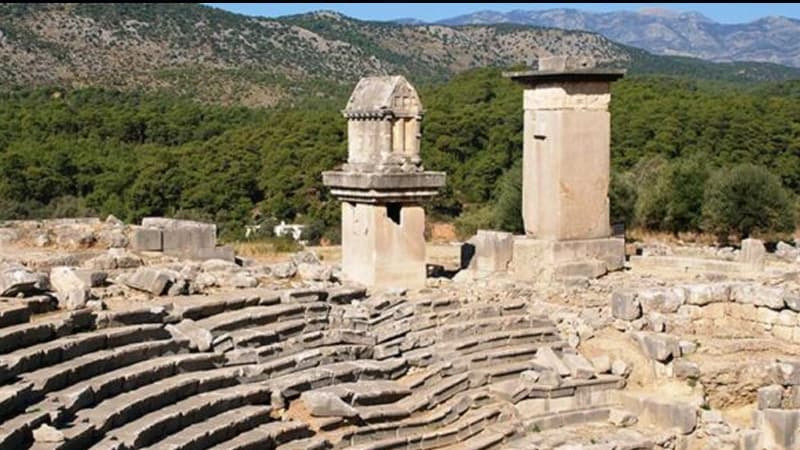 Likiya sivilizasiyasının qorunan mirası Ksantos və Letoon (FOTO)