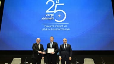 "Baku Steel Company" ixracın inkişafına görə mükafatla təltif edilib