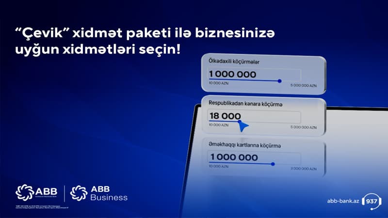ABB-dən biznes sahibləri üçün "Çevik" fürsət