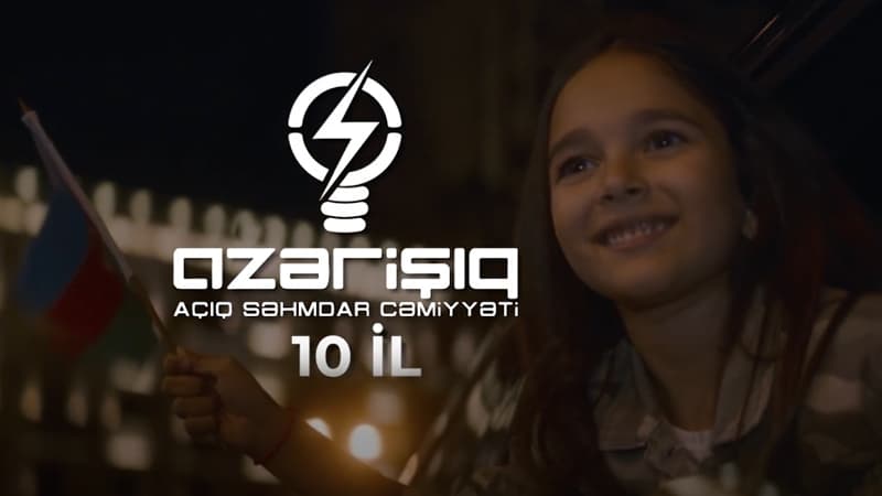"Azərişıq" ASC-nin yaranmasının 10-cu ildönümünə həsr edilmiş imic çarxı (VİDEO)