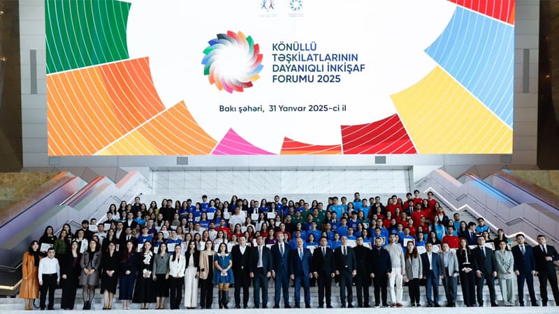 Gənclər Gününə həsr olunmuş Forum keçirildi (FOTO)