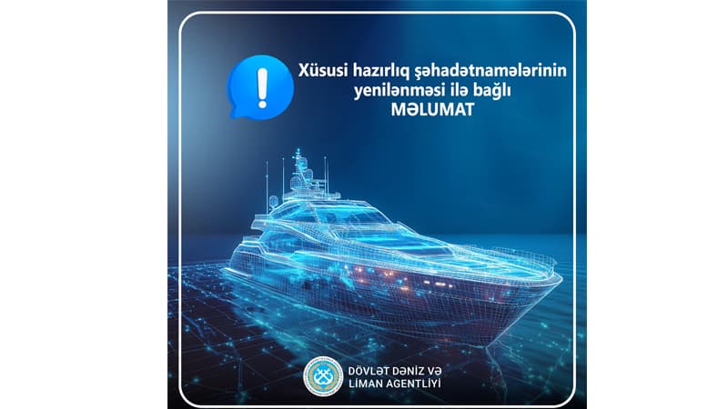Xüsusi hazırlıq şəhadətnamələrinin yenilənməsi prosesinə başlanılır