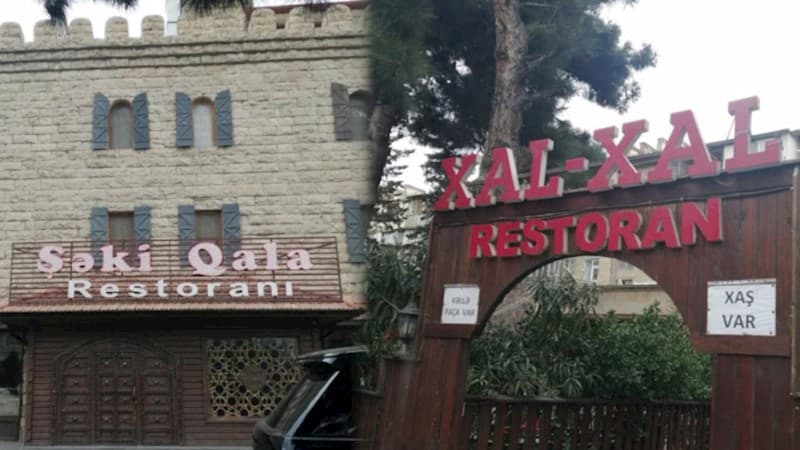 Bakıdakı "Şəki Qala" və "Xal-xal" restoranları söküləcək? (AÇIQLAMA)