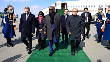 Qvineya-Bisau prezidenti Bakıya gəldi (FOTO)