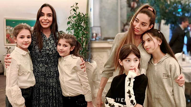 Leyla və Arzu Əliyevalar iftar məclisində (FOTO)