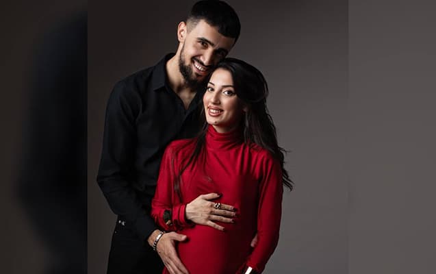 Toral hamilə xanımı ilə… - Fotolar