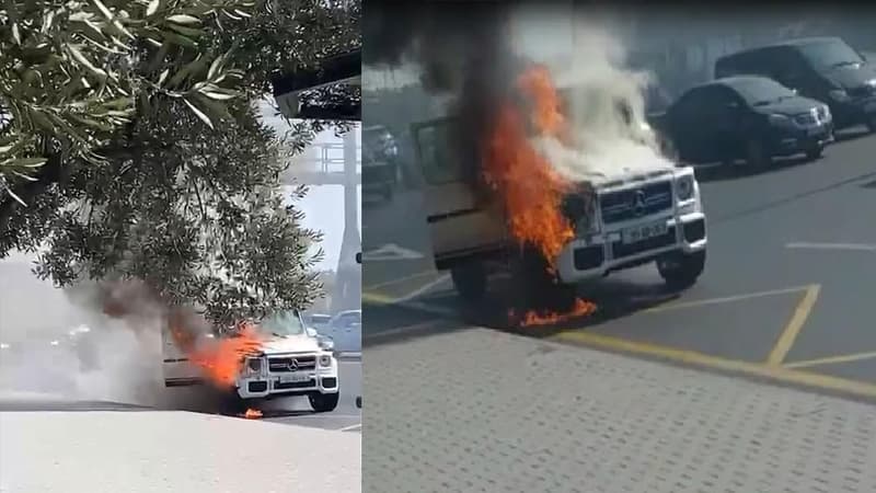 Bakıda biznesmen oğlunun yandığı "Gelandewagen" banka necə girov qoyulub? - Film kimi hadisə