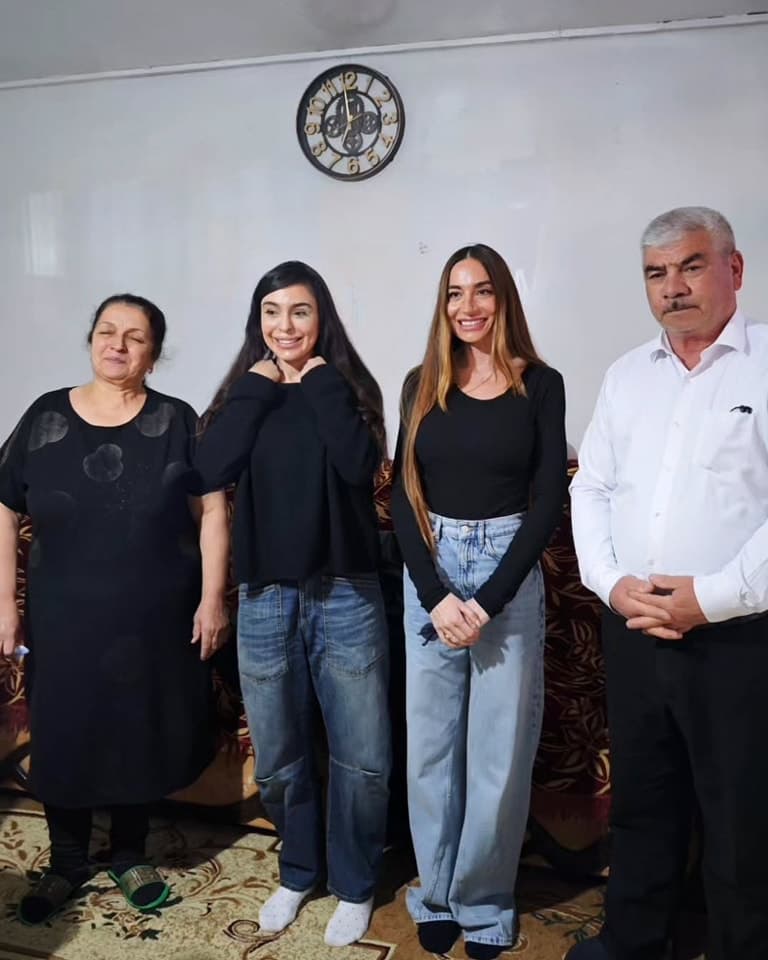 Leyla Əliyeva və Arzu Əliyeva İsmayıllı rayonuna səfər ediblər