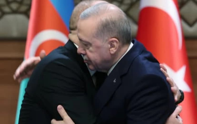Azərbaycan və Türkiyə prezidentlərinin səmimi görüntüləri (FOTO)