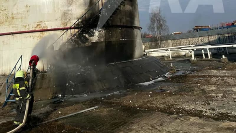Ukrayna PUA-ları Moskva ətrafındakı Serpuxov neft bazasına hücum etdi