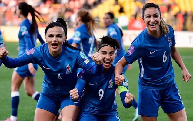 Qadın futbolçularımız qalib gəldi