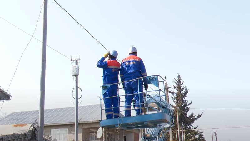 "Azərişıq" Cəlilabad və Masallının kəndlərində elektrik təsərrüfatını yeniləyir (VİDEO)