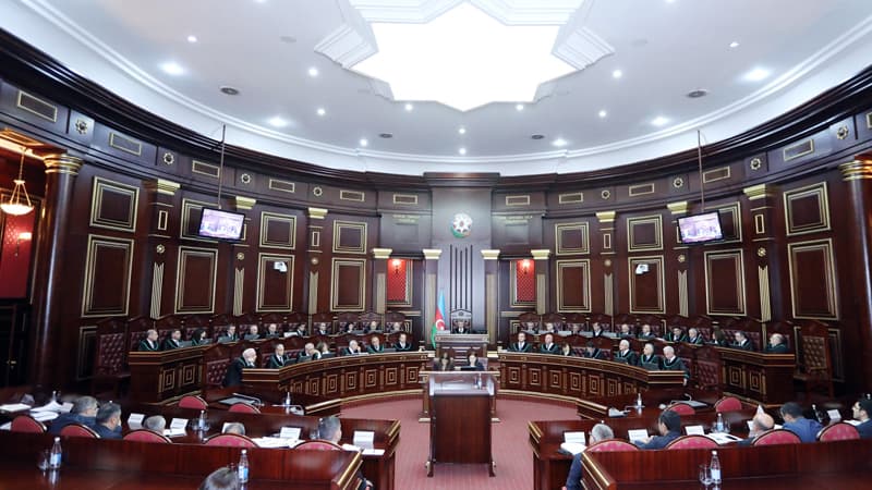 Ali Məhkəmənin Plenumunun növbəti iclası keçirildi (FOTO)