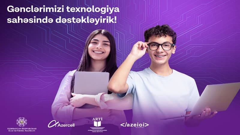 Azercell-in dəstəyi ilə informatika fənni üzrə "Bahar Düşərgəsi" təşkil olunub